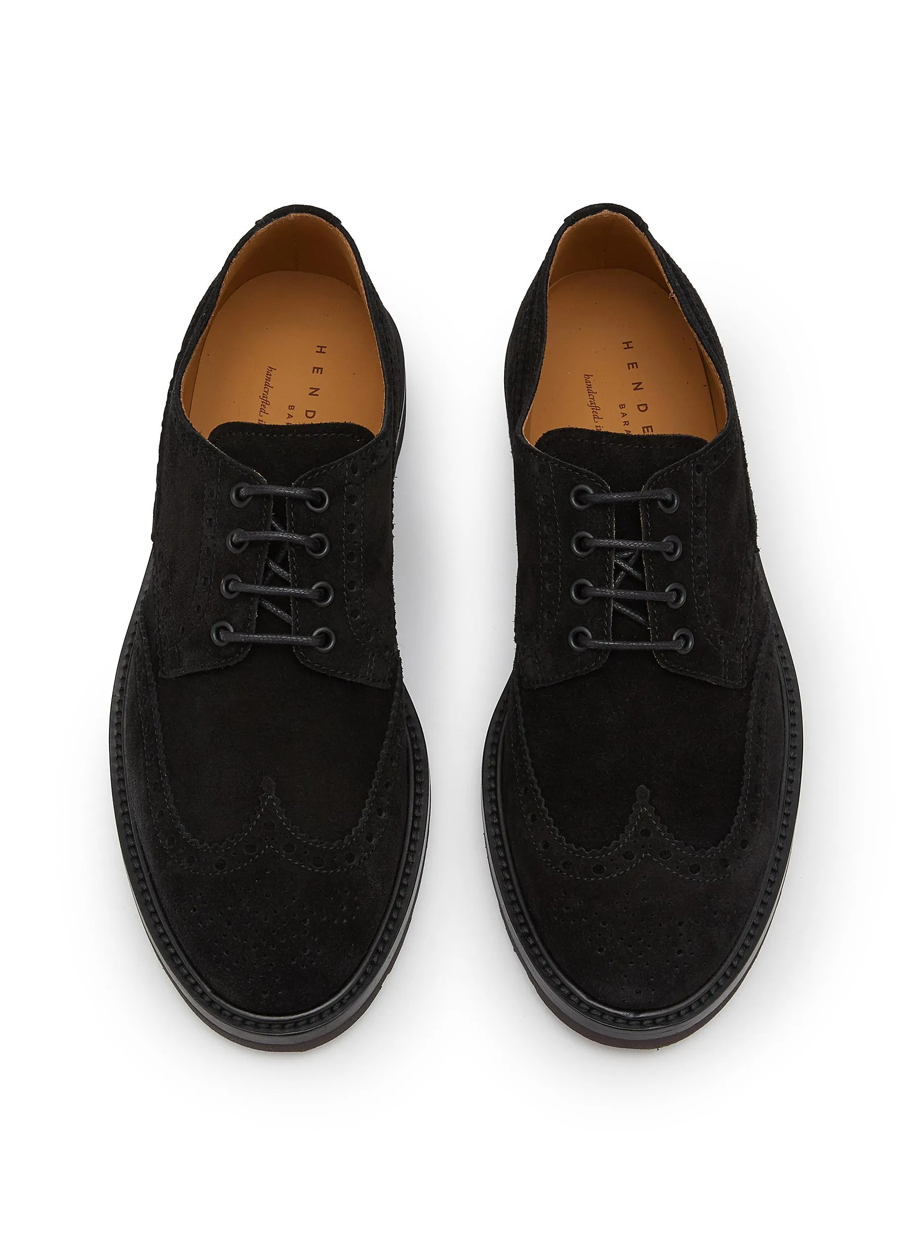 -----------HENDERSON ---- ------------ ----George Suede Derby Brogues --