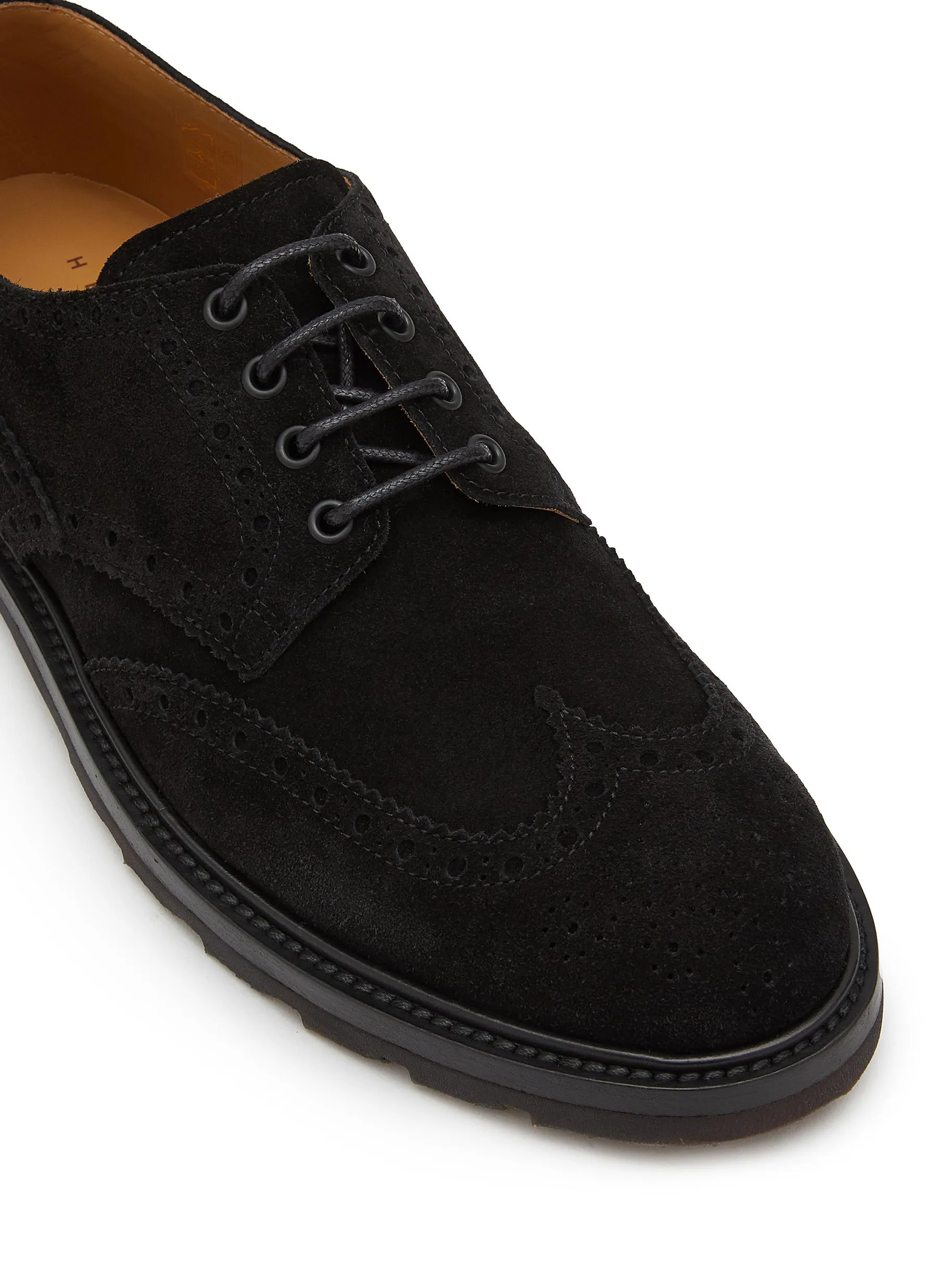 -----------HENDERSON ---- ------------ ----George Suede Derby Brogues --