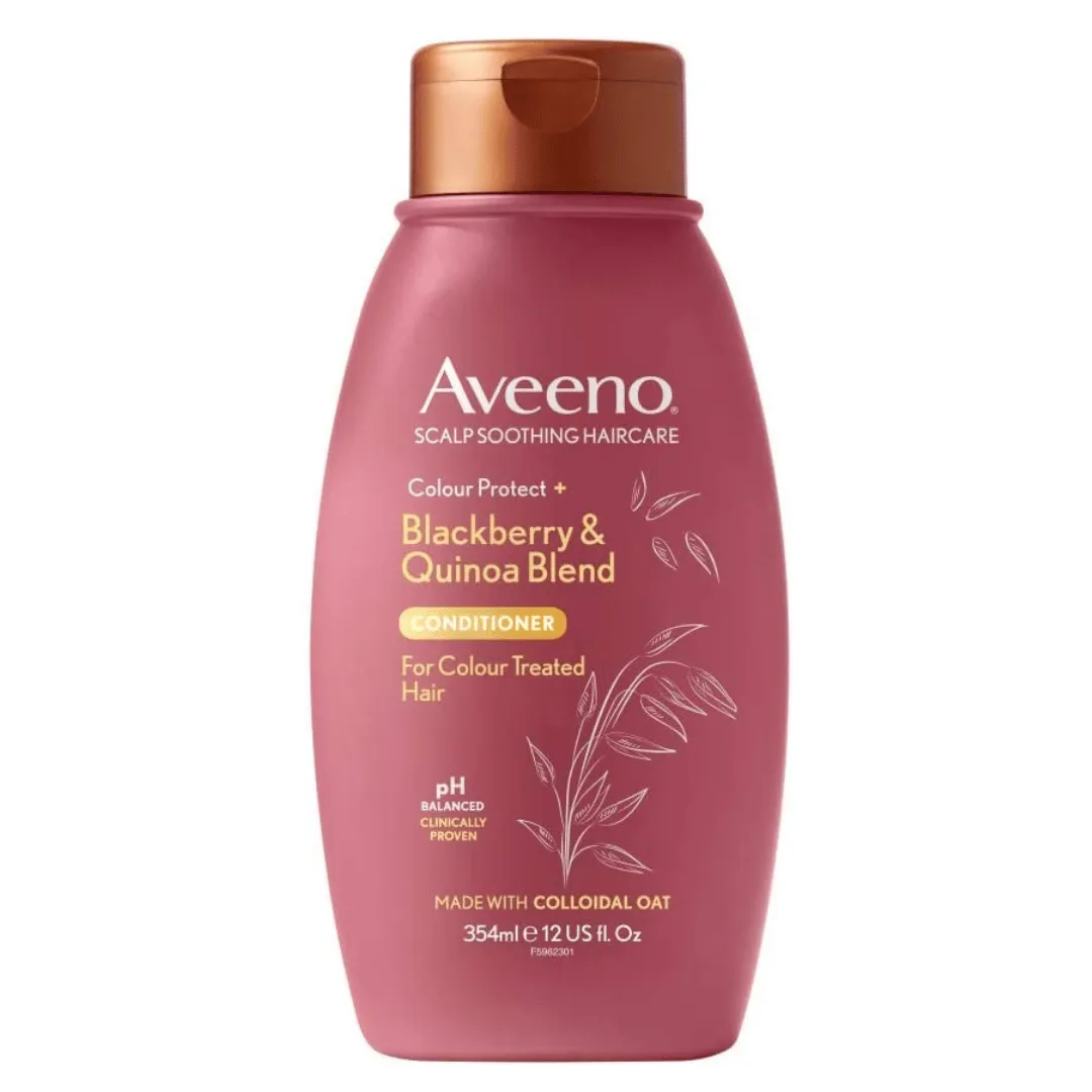 1.0 Aveeno Scalp Apaisant Color Protect Revitalisant Mre et Quinoa 354 ml