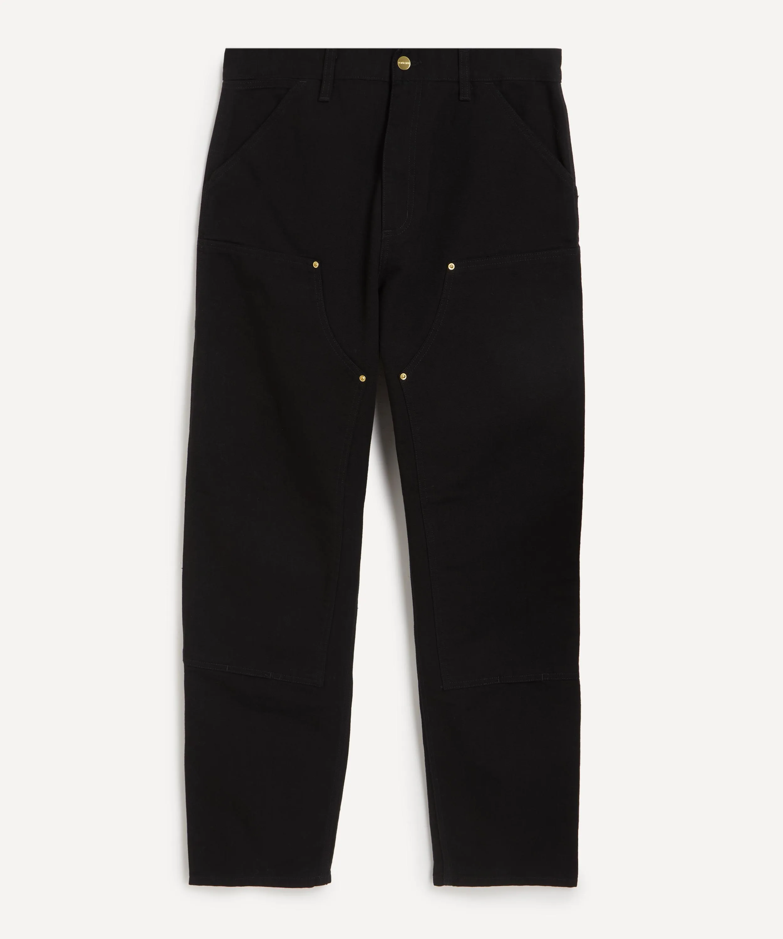 Black Double Knee Trousers