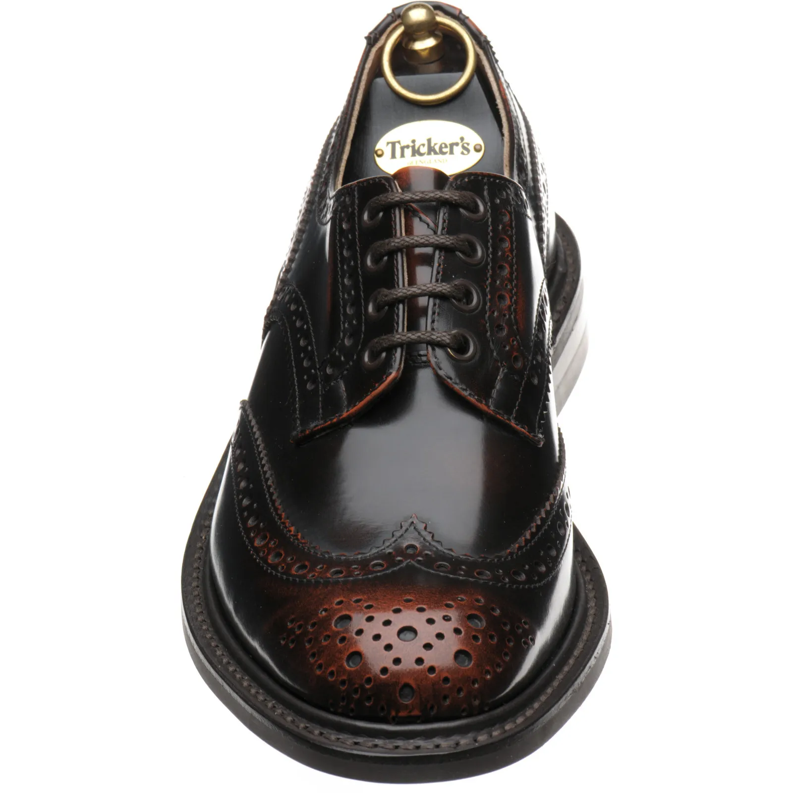 Bourton  rubber-soled brogues