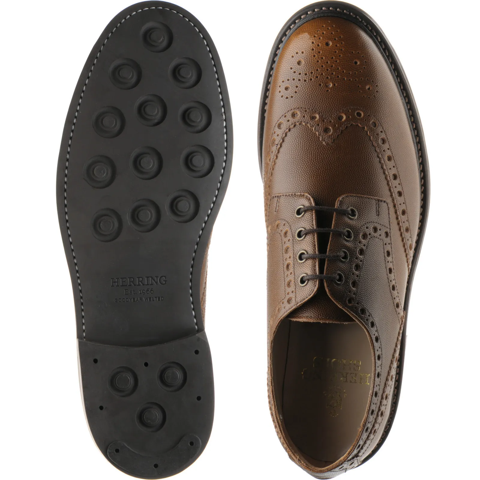 Bushwick  rubber-soled brogues