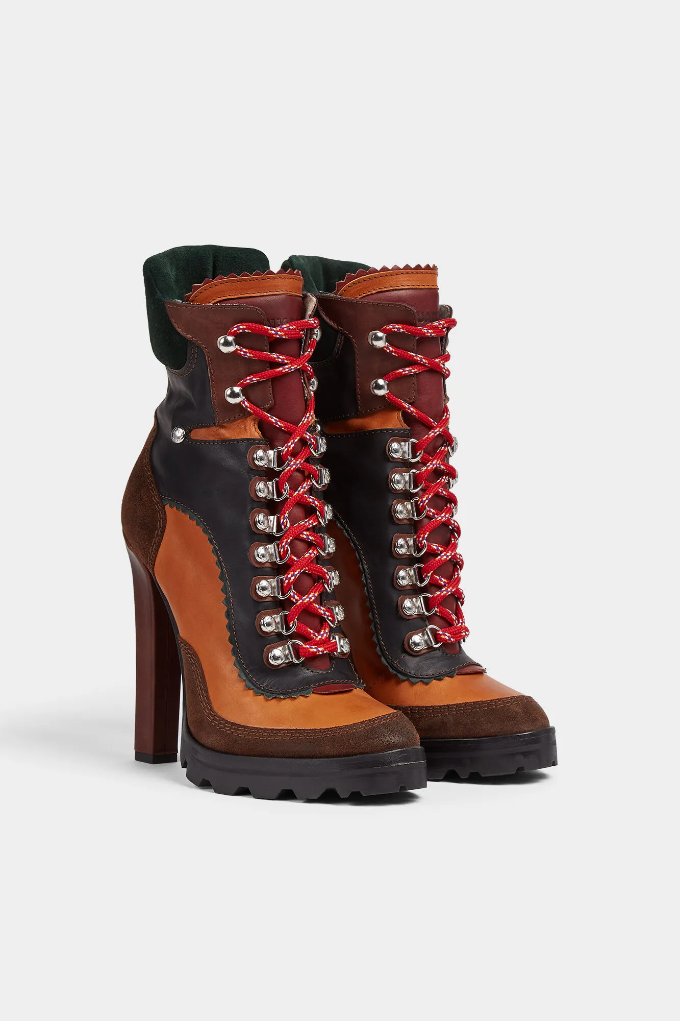 Canadian Hiking Heeled Ankle Boots