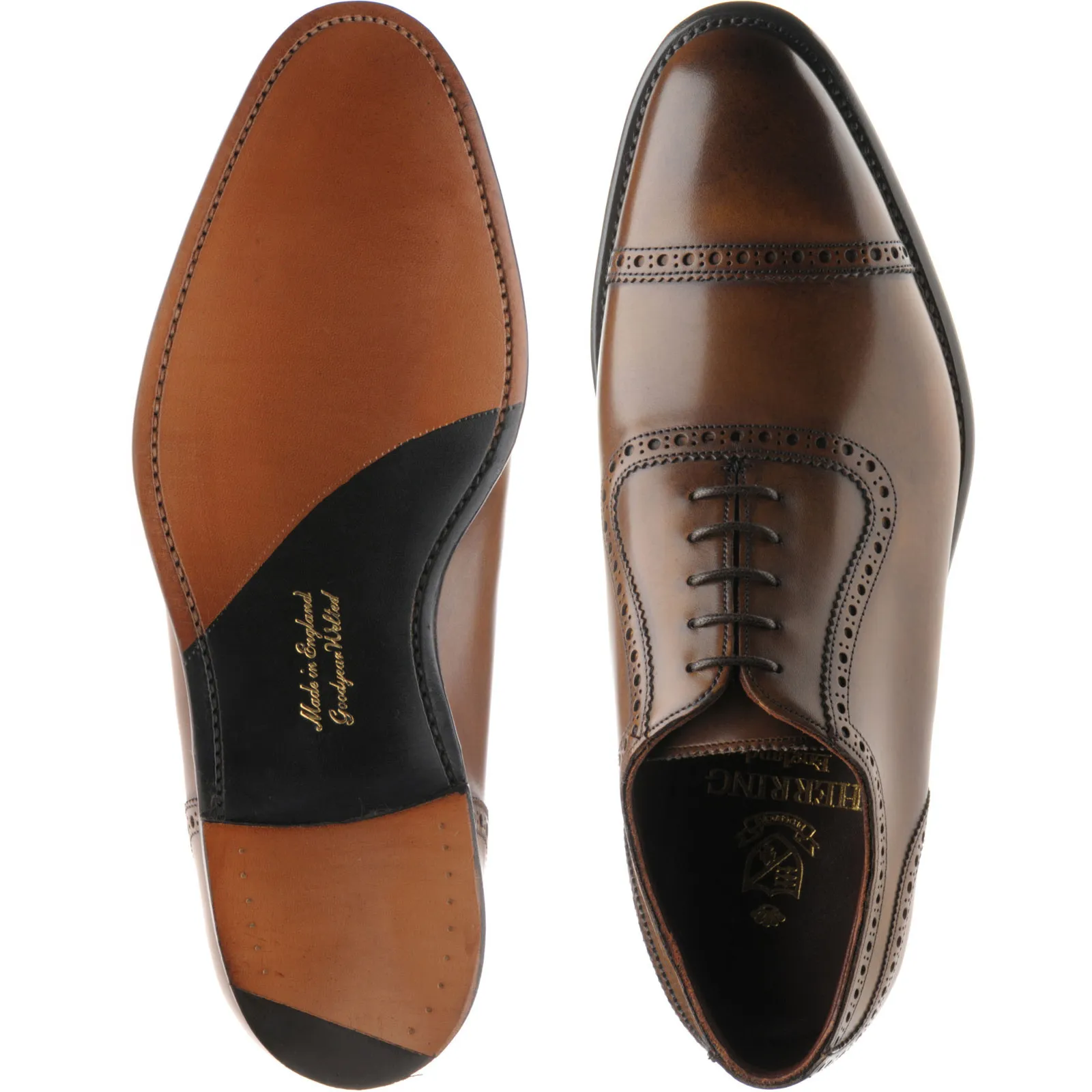 Chamberlain semi-brogues