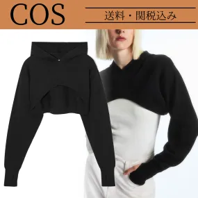 COS  |Casual Style Wool Long Sleeves Plain Elegant Style