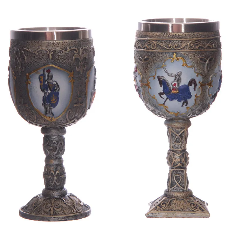Decorative Fantasy Knight Goblet KN158