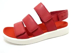 Ecco Comfort Sandals red