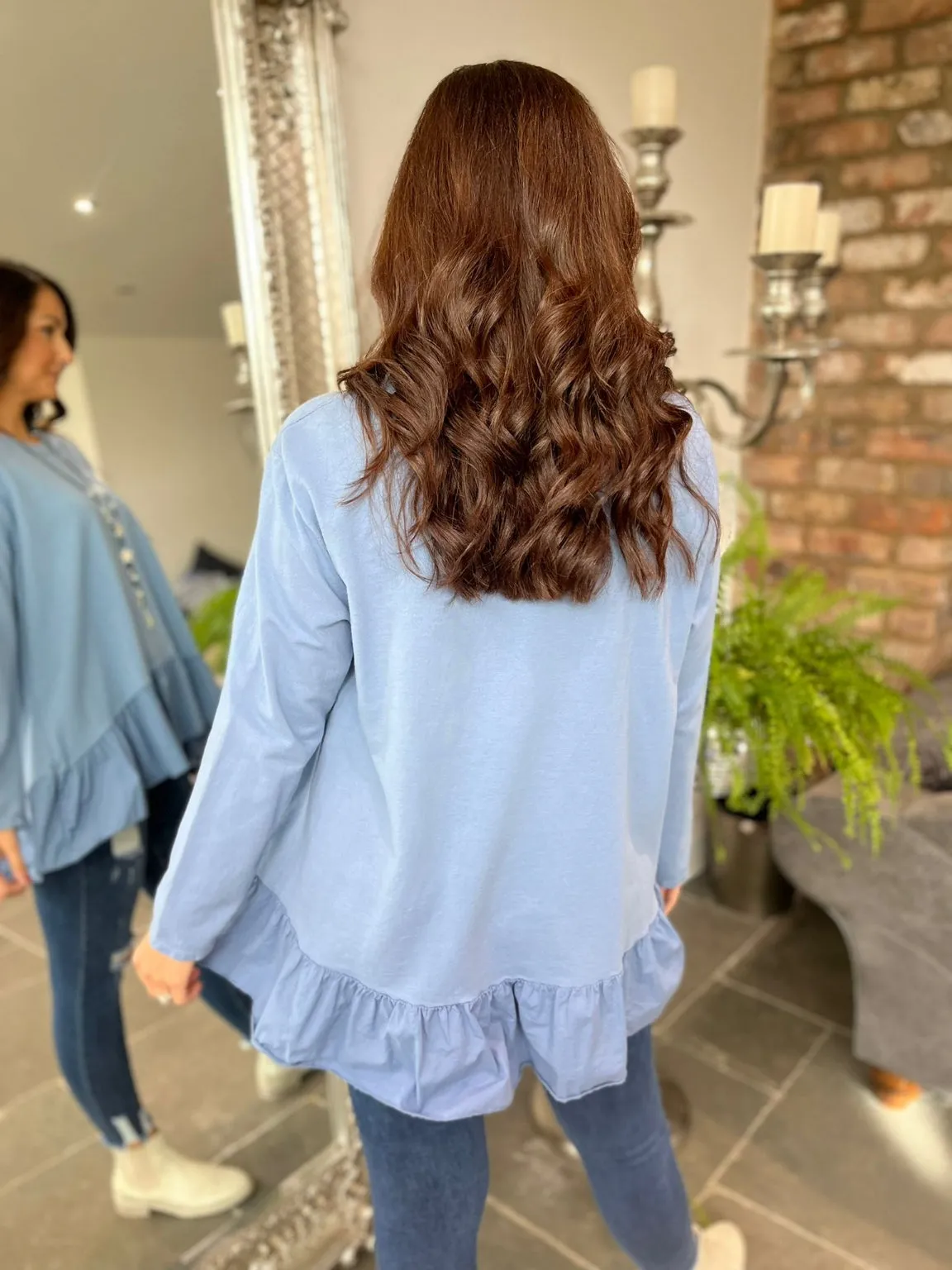 Frill Hem Top Alishia