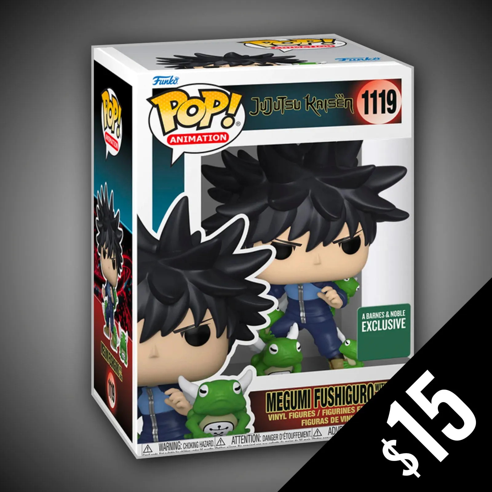 Funko Pop! Jujutsu Kaisen: Megumi with Toad (BN)