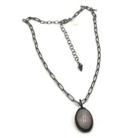 Grey Aurora Gemz Layering Necklace