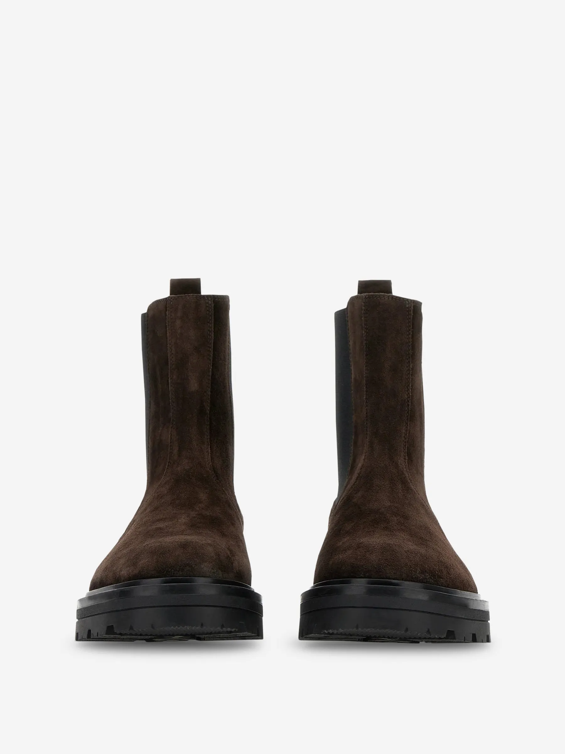 Hogan Leather Chelsea Boots H673 