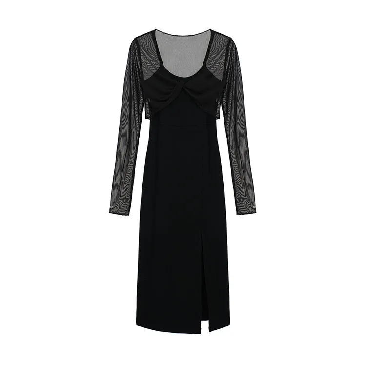 Katherine Noir Dress