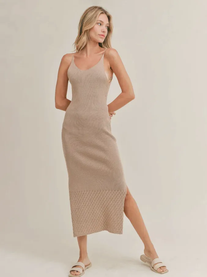 KIMBERLEY KNIT MIDI DRESS