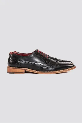 Larkin Black Brogues