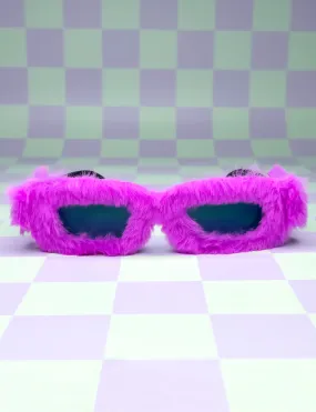 LINKED FLUFFY SHADES - PURPLE