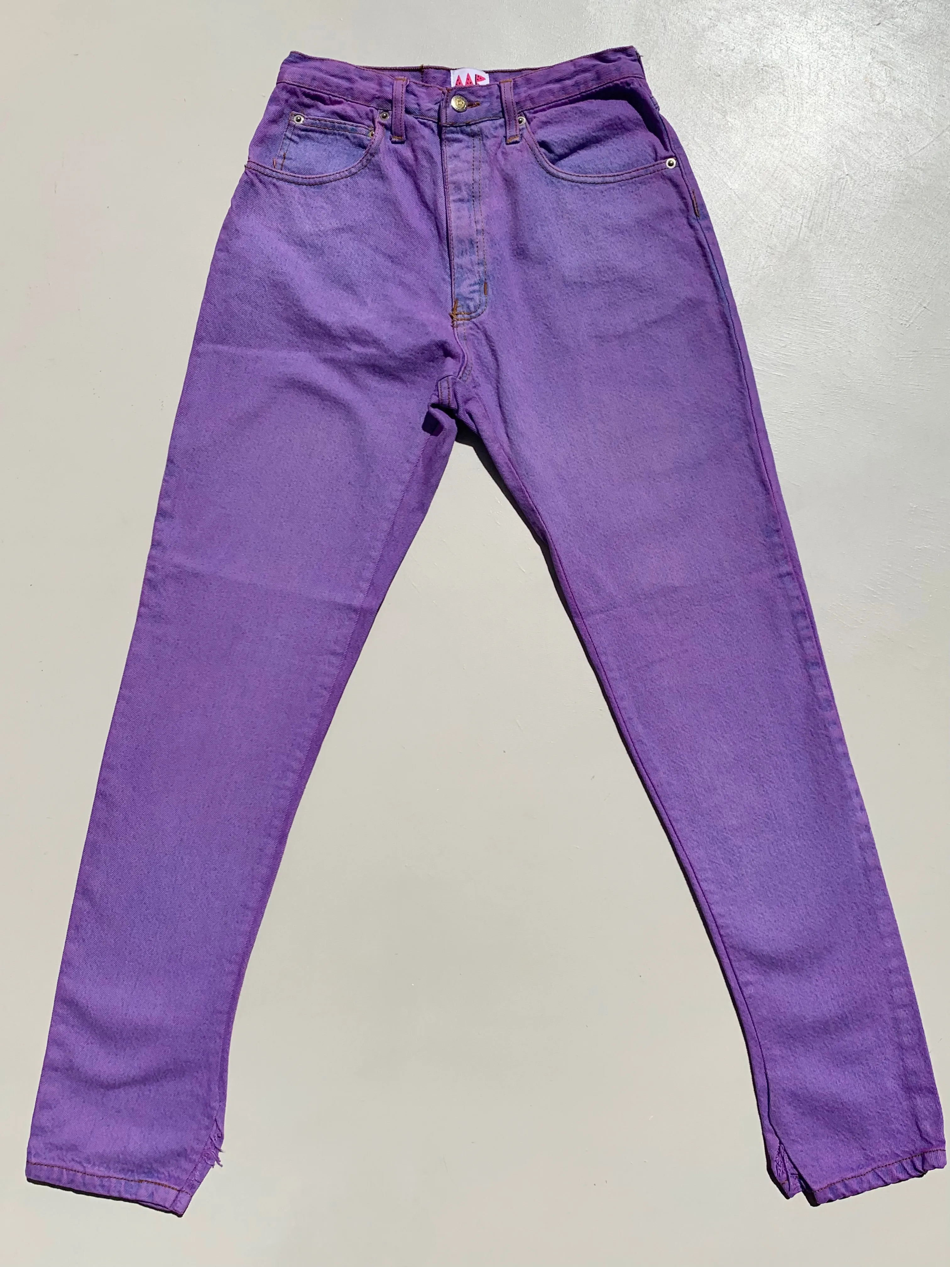 MK VINTAGE LILAC DENIM JEANS talla M