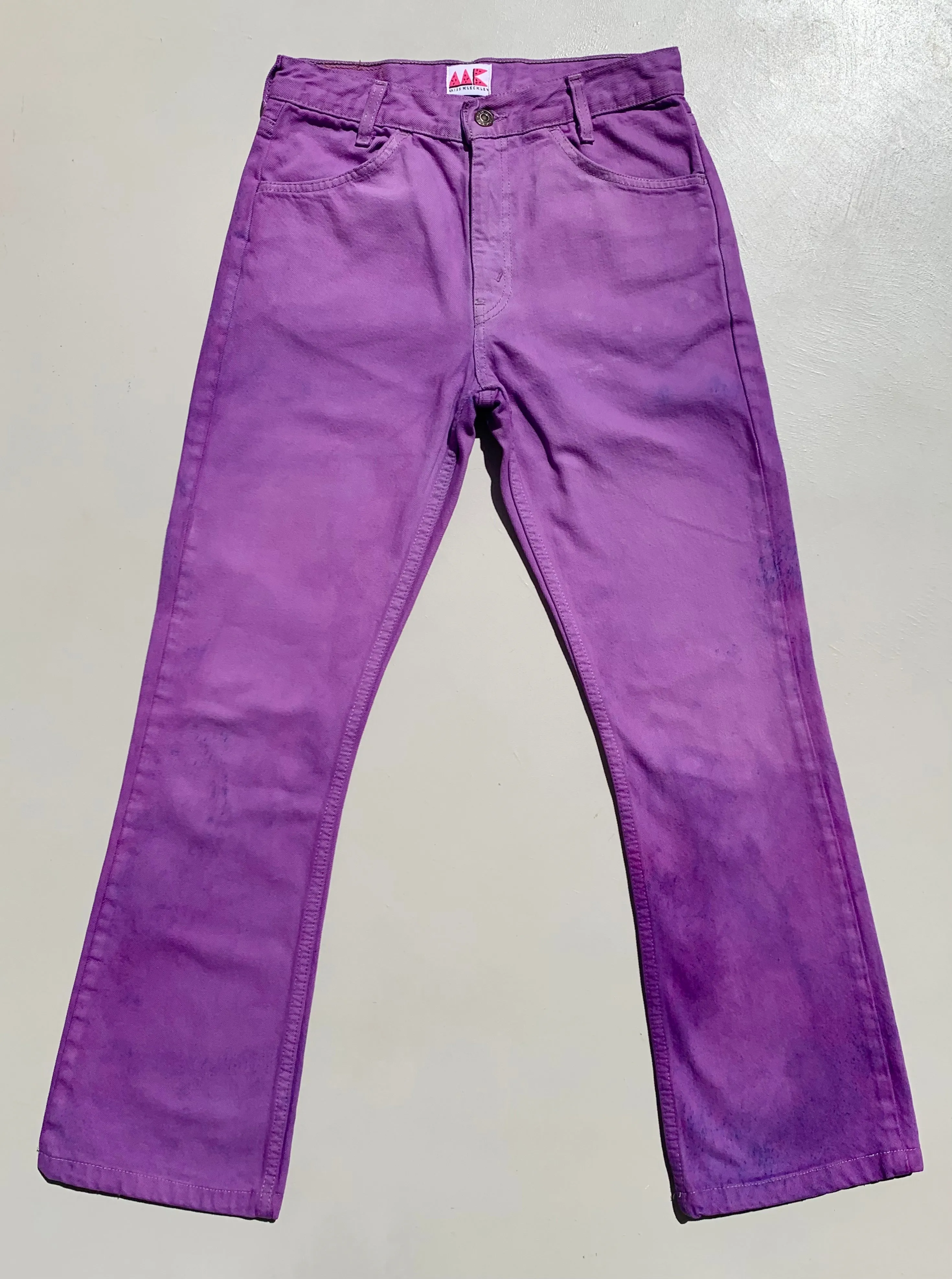 MK VINTAGE LILAC DENIM JEANS talla S/M