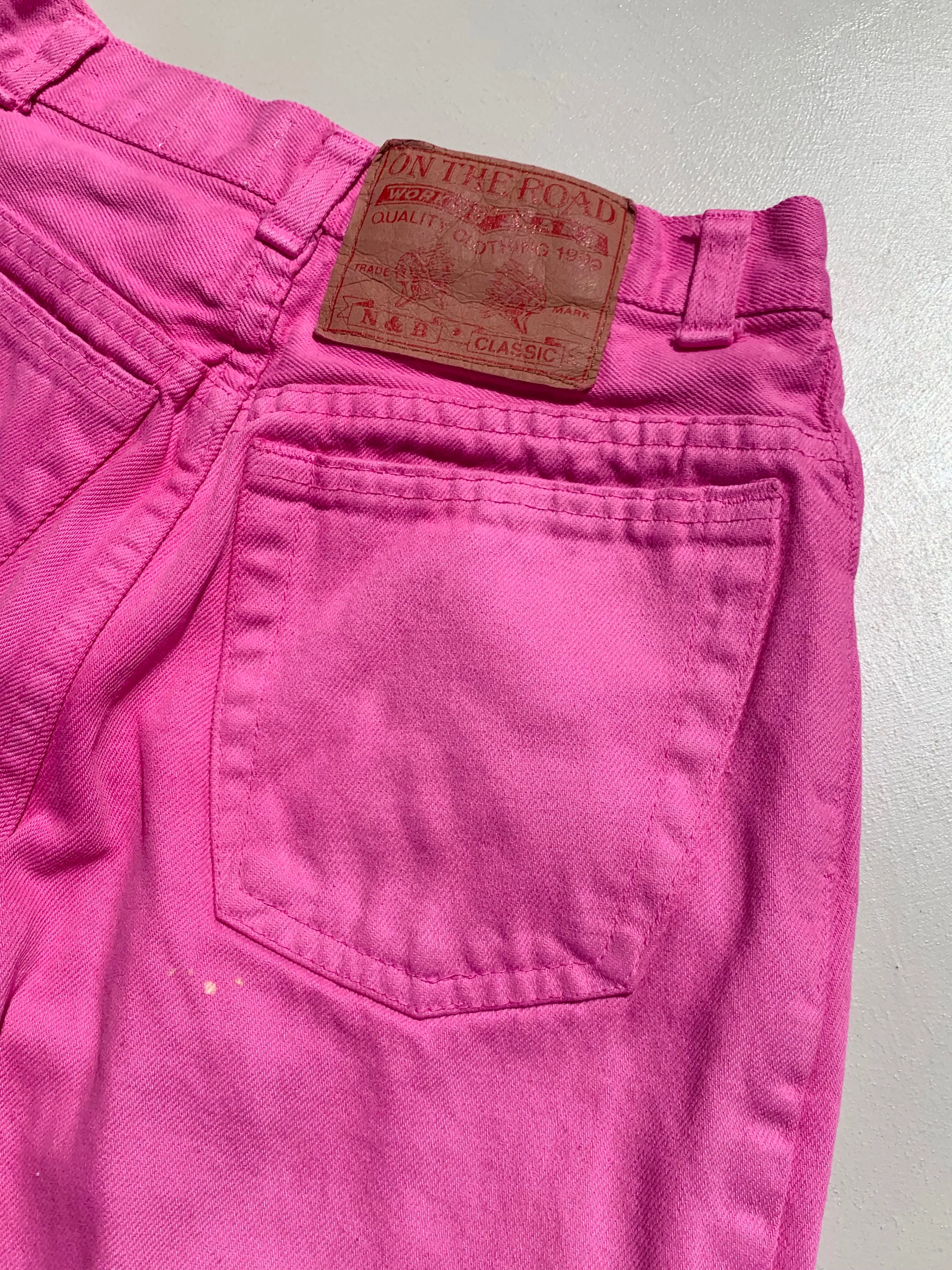 MK VINTAGE PINK DENIM JEANS talla S