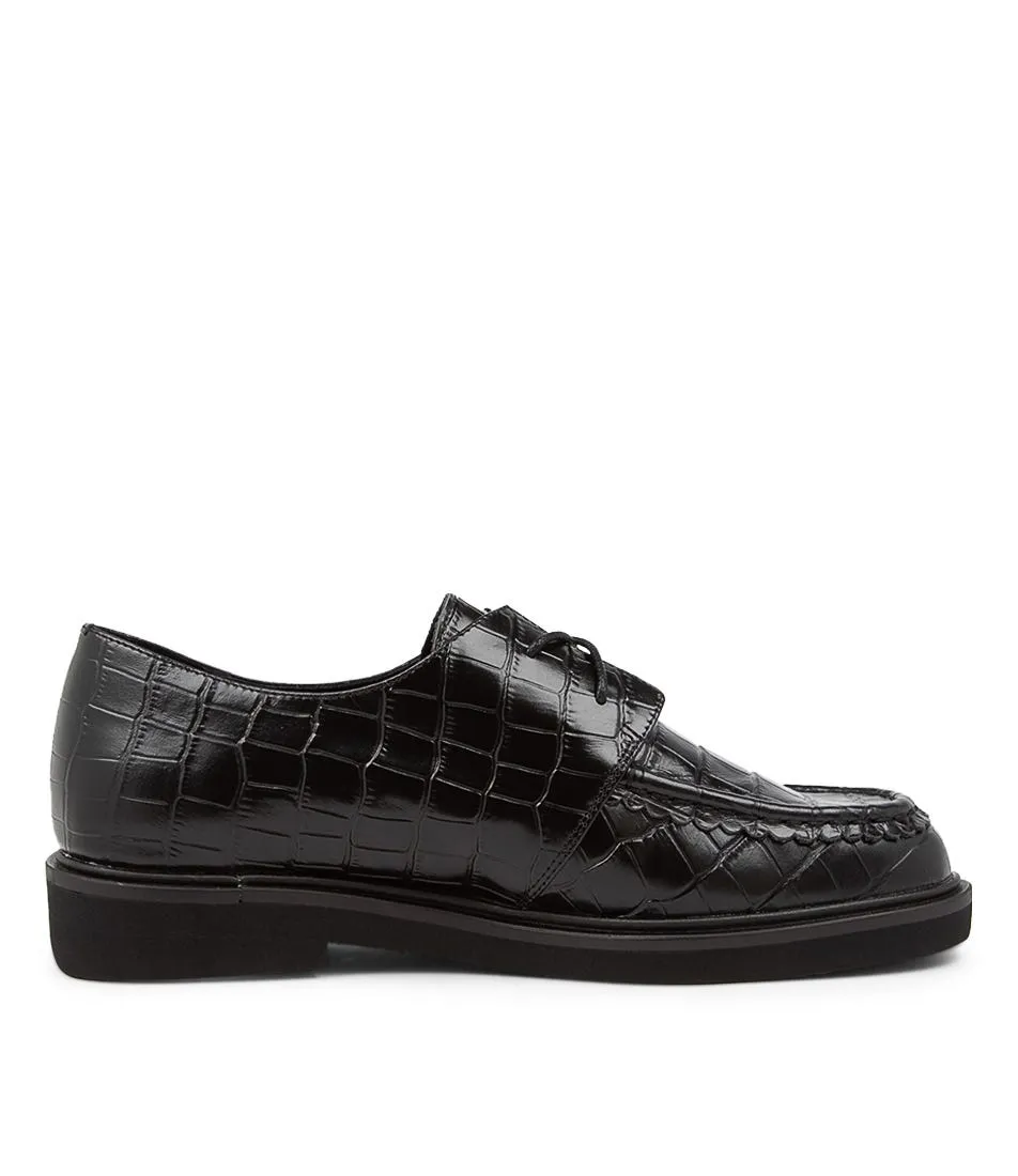 MOLLINI Geebah Black Leather Brogues