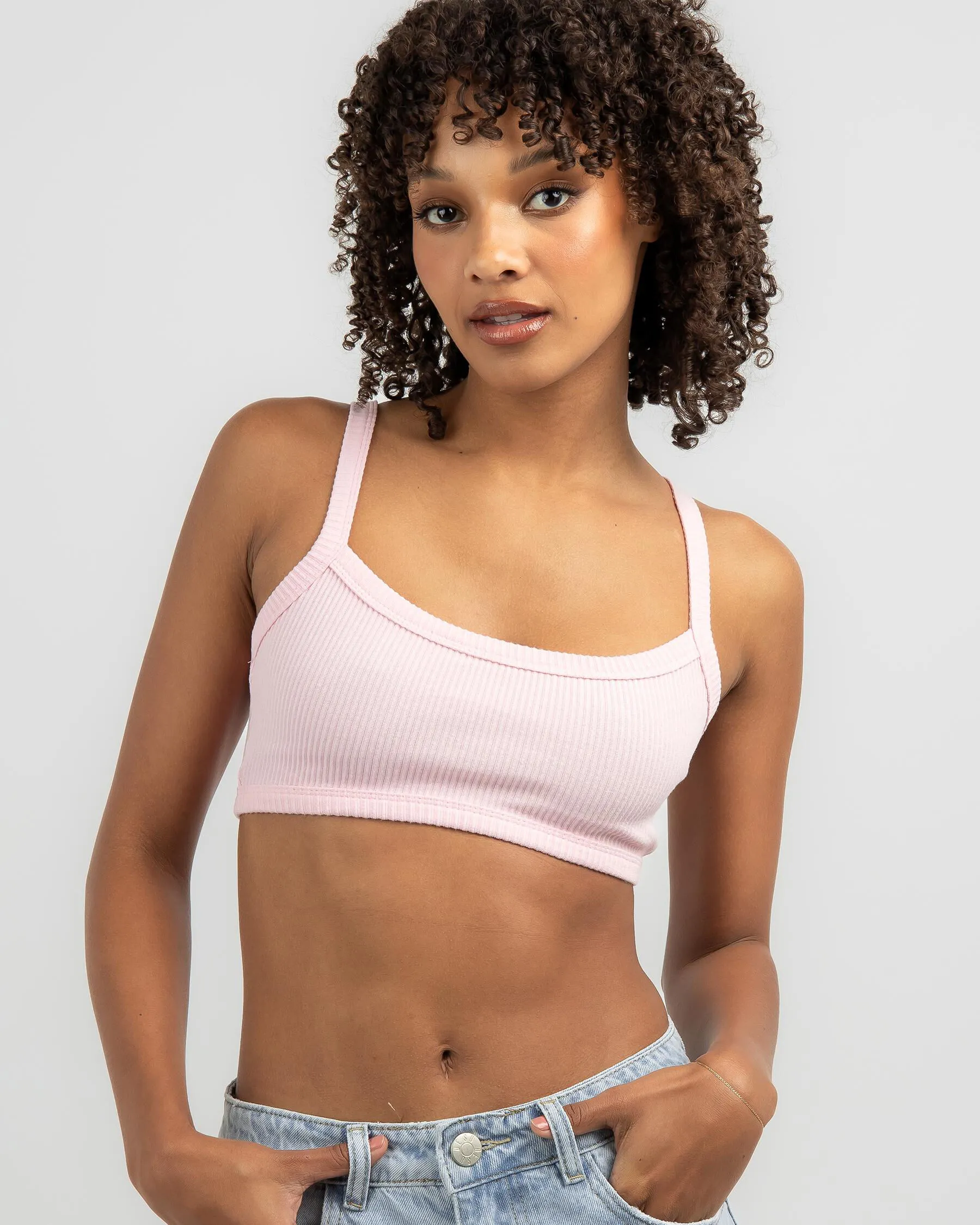 Mooloola Basic Ultra Tank Crop Top