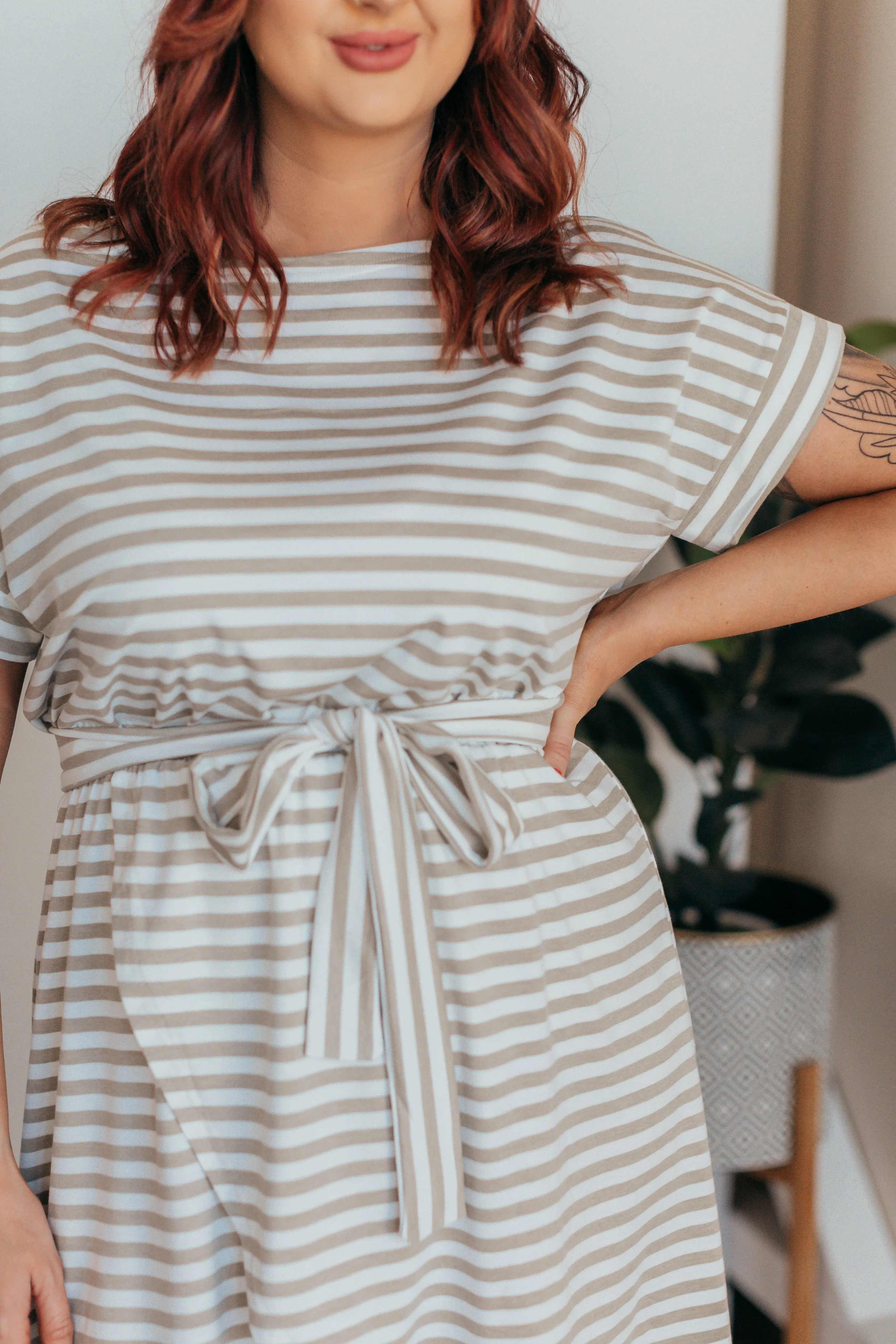 Morgan Striped Dress