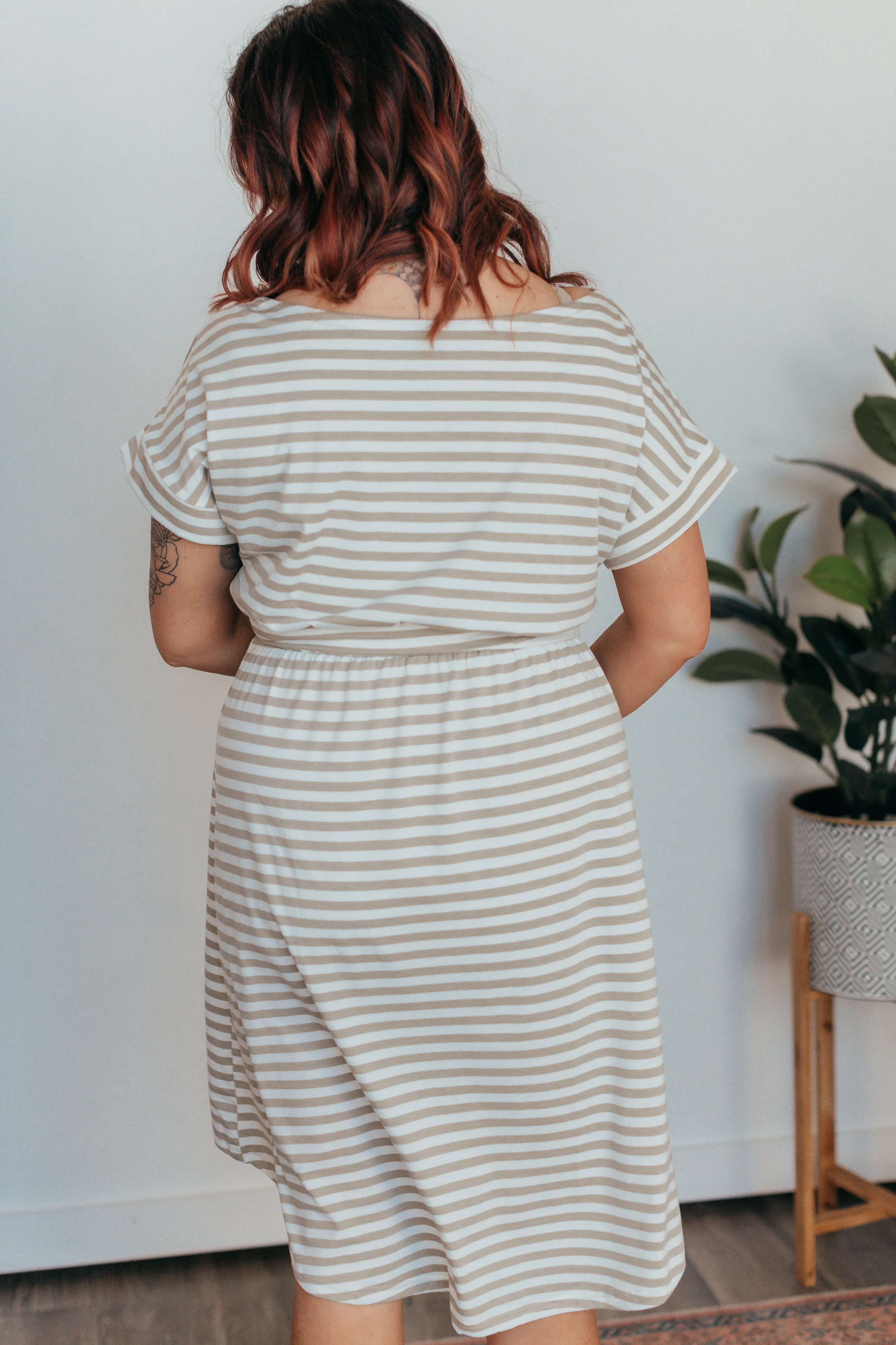 Morgan Striped Dress