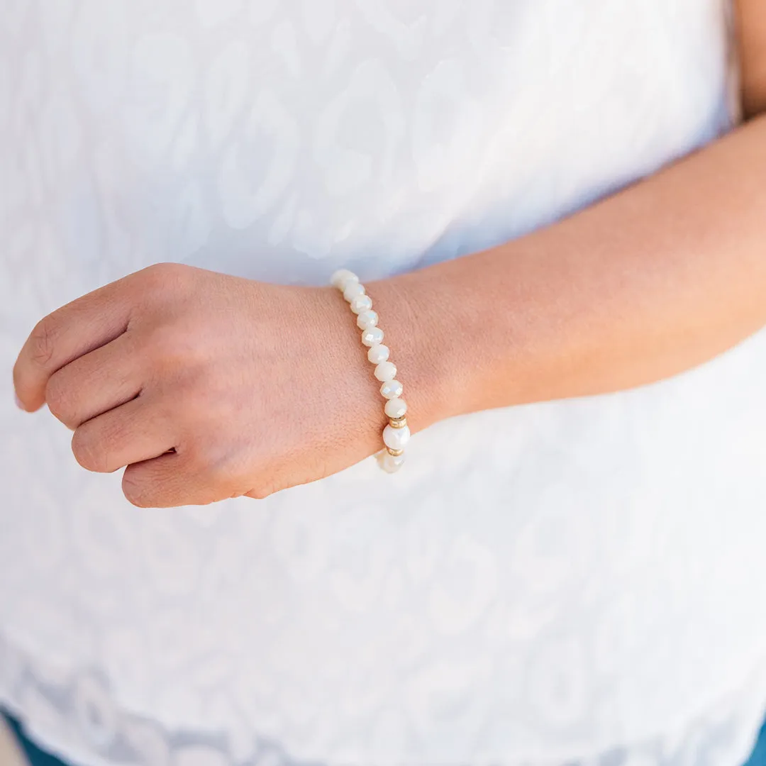 Opulent Scene Bracelet, Natural