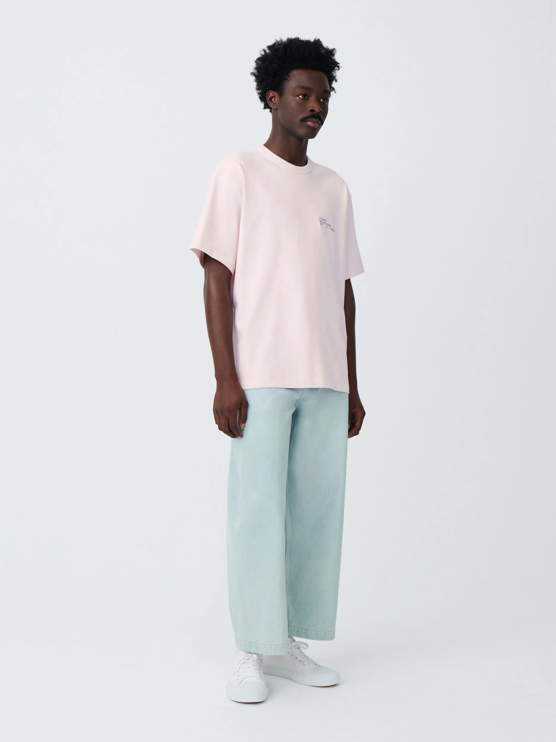 Paolo Denim Pant in Bleach Wash