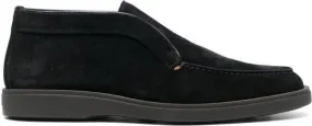 Santoni Suede Desert boots Black