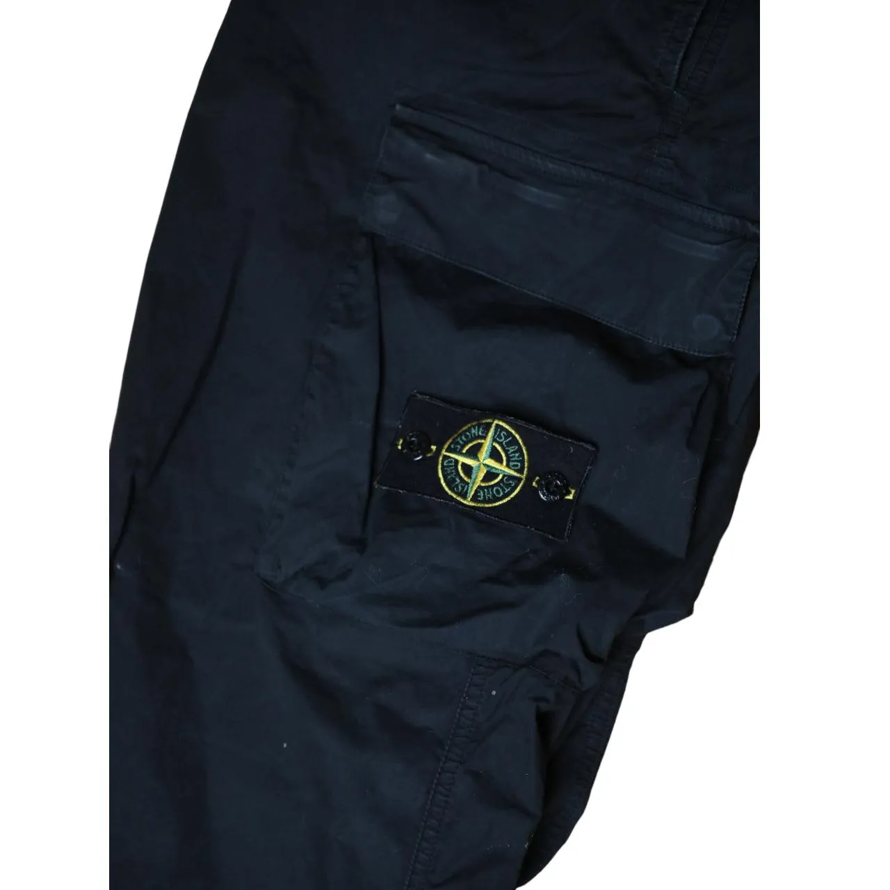 Stone Island Black cargo trousers