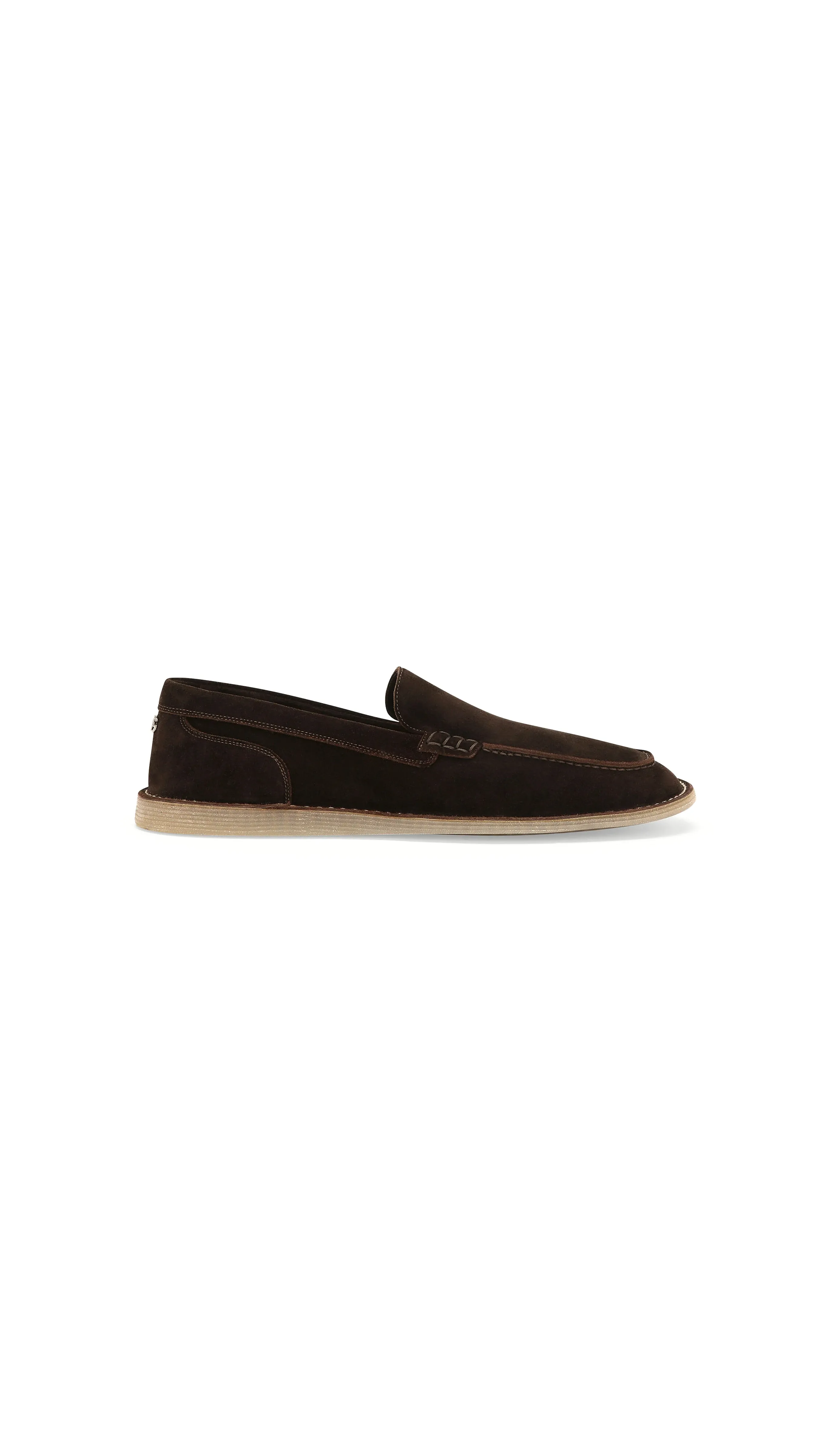 Suede Mocassini - Brown