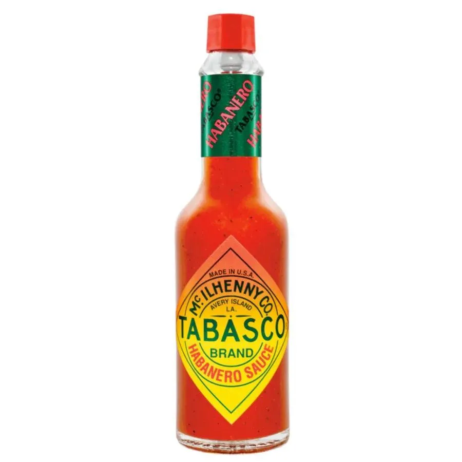 Tabasco Original Habanero Pepper Sauce Hot Chilli 60ml Box 12