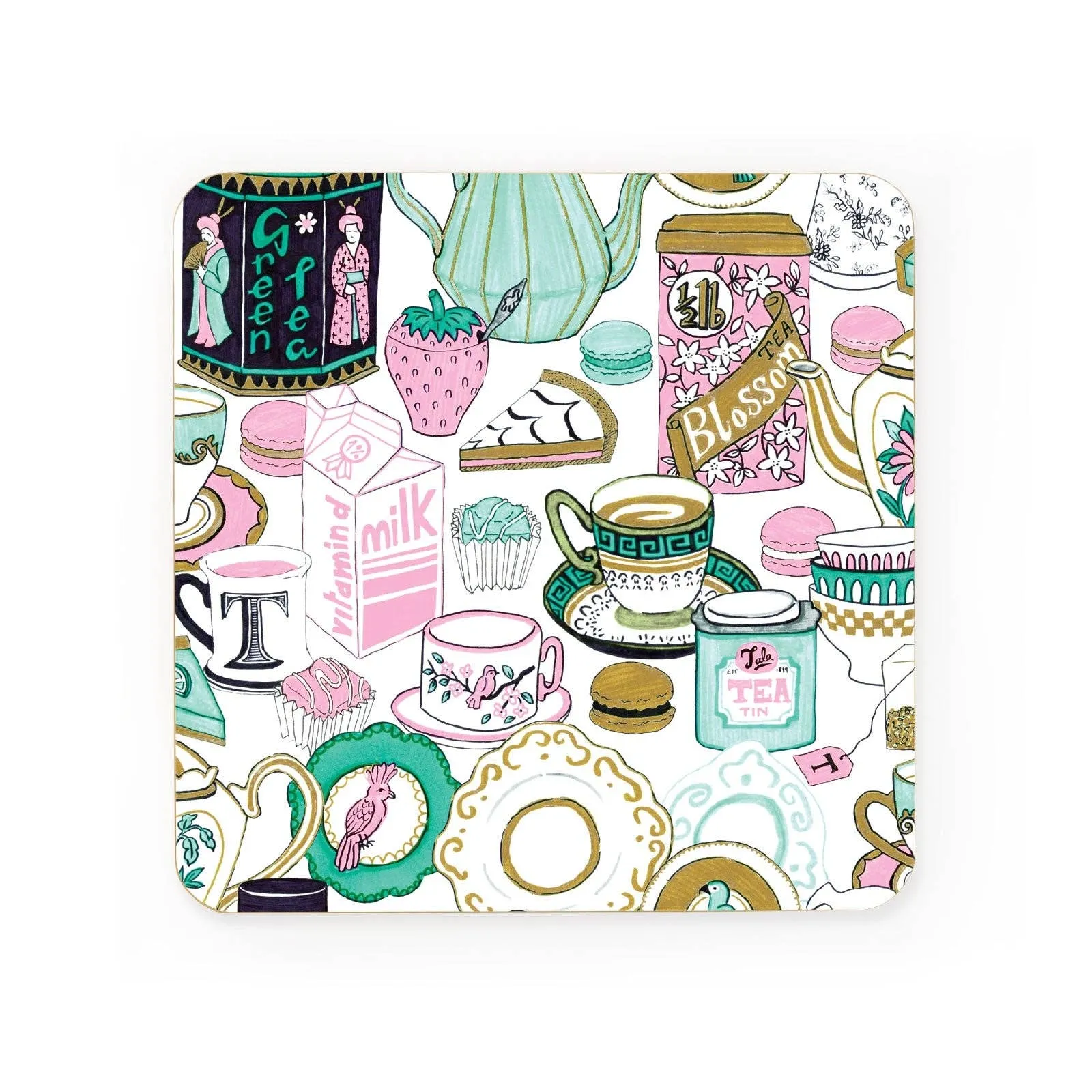 Tea Time Single Coaster