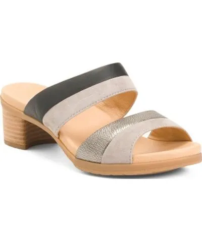 Tj Maxx Leather And Suede Theresa Comfort Sandals For Women