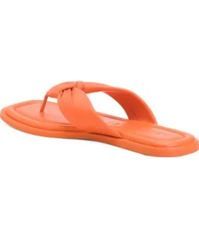 Tj Maxx Leather Bond Knotted Thong Comfort Sandals For Women