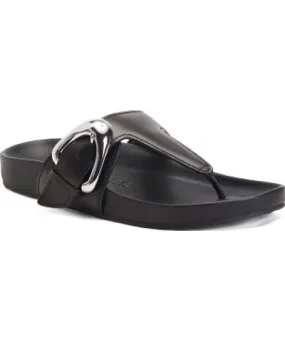 Tj Maxx Leather Lloyd Oversized Buckle Comfort Sandals For Women