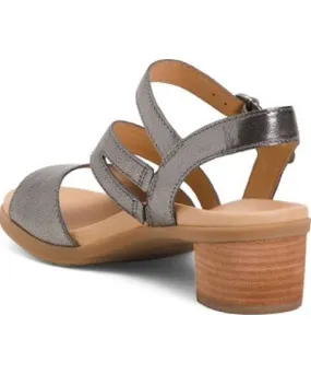 Tj Maxx Metallic Nappa Leather Tansy Comfort Sandals For Women