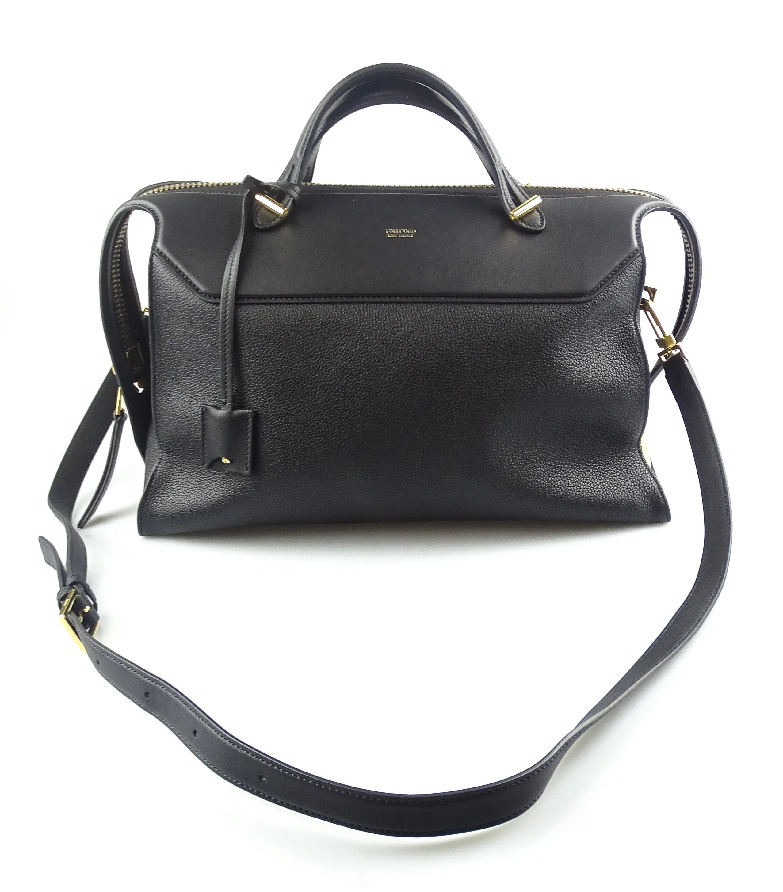 Tom Ford Edge Work Bag With Detachable Strap Black