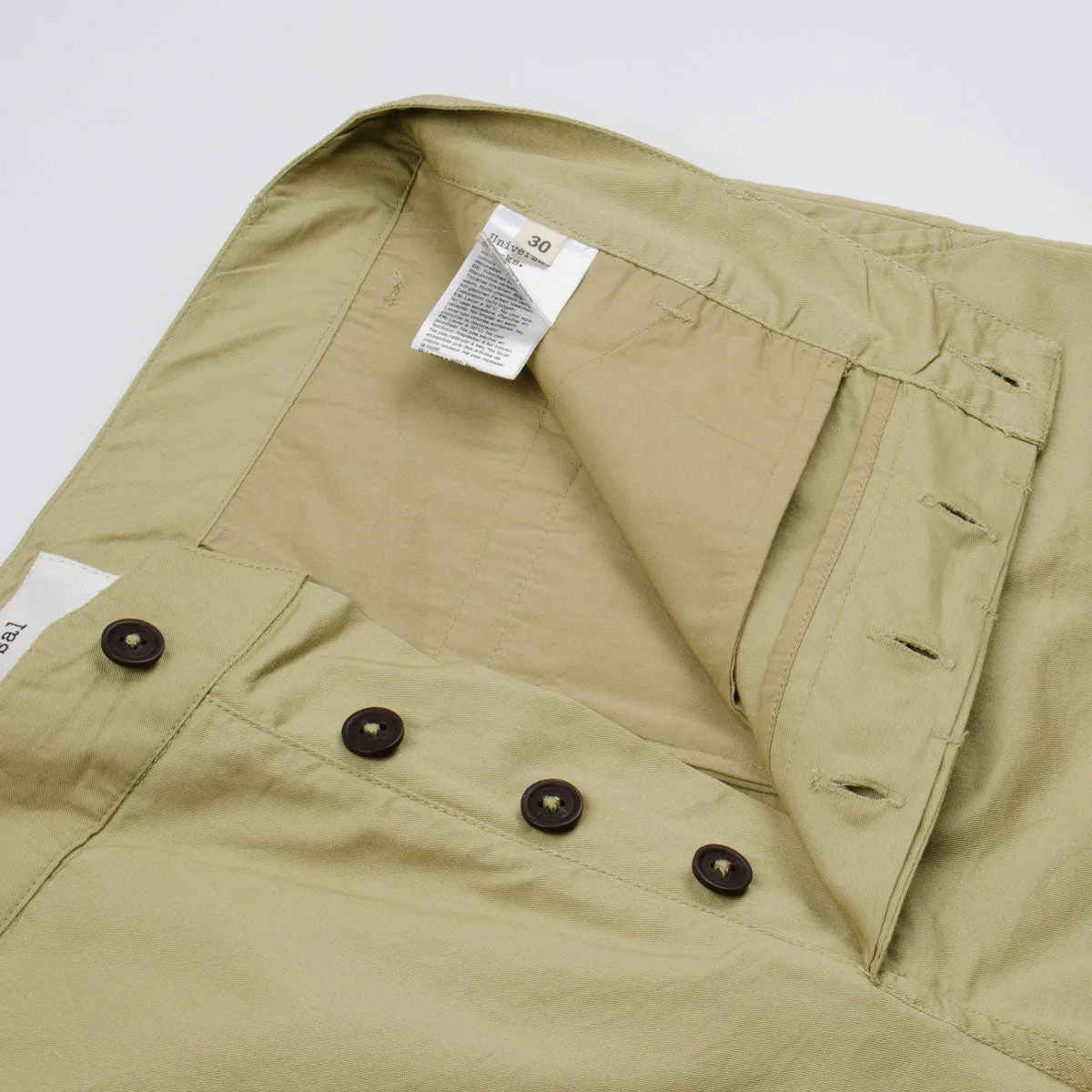 Universal Works - Military Chino Fine Twill - Tan