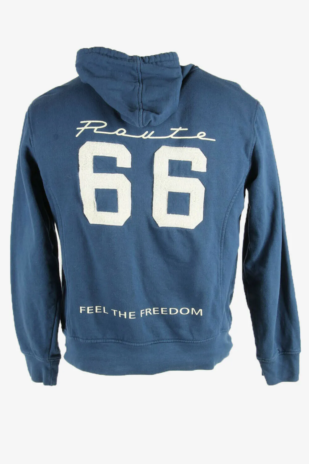 Vintage Logo Tracksuit Top Zip Up 90s Navy Size M - Pepper Tree London