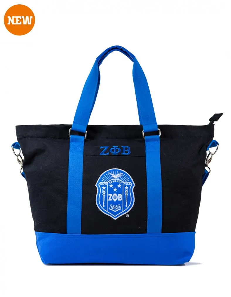 Zeta Phi Beta: Canvas Tote Bags